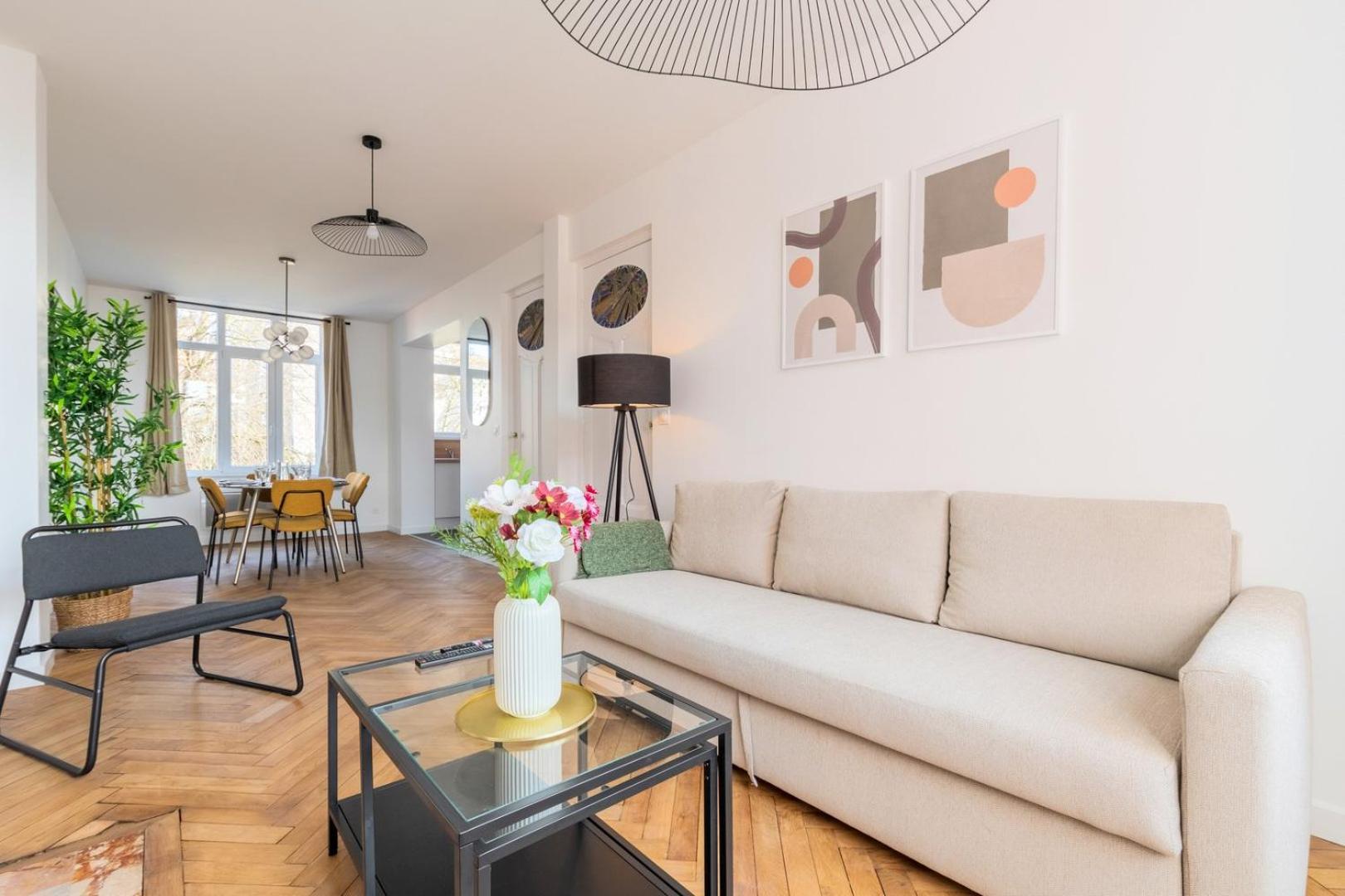 Charming Through-Apartment Renovated And Equipped! Marcq-en-Baroeul Kültér fotó