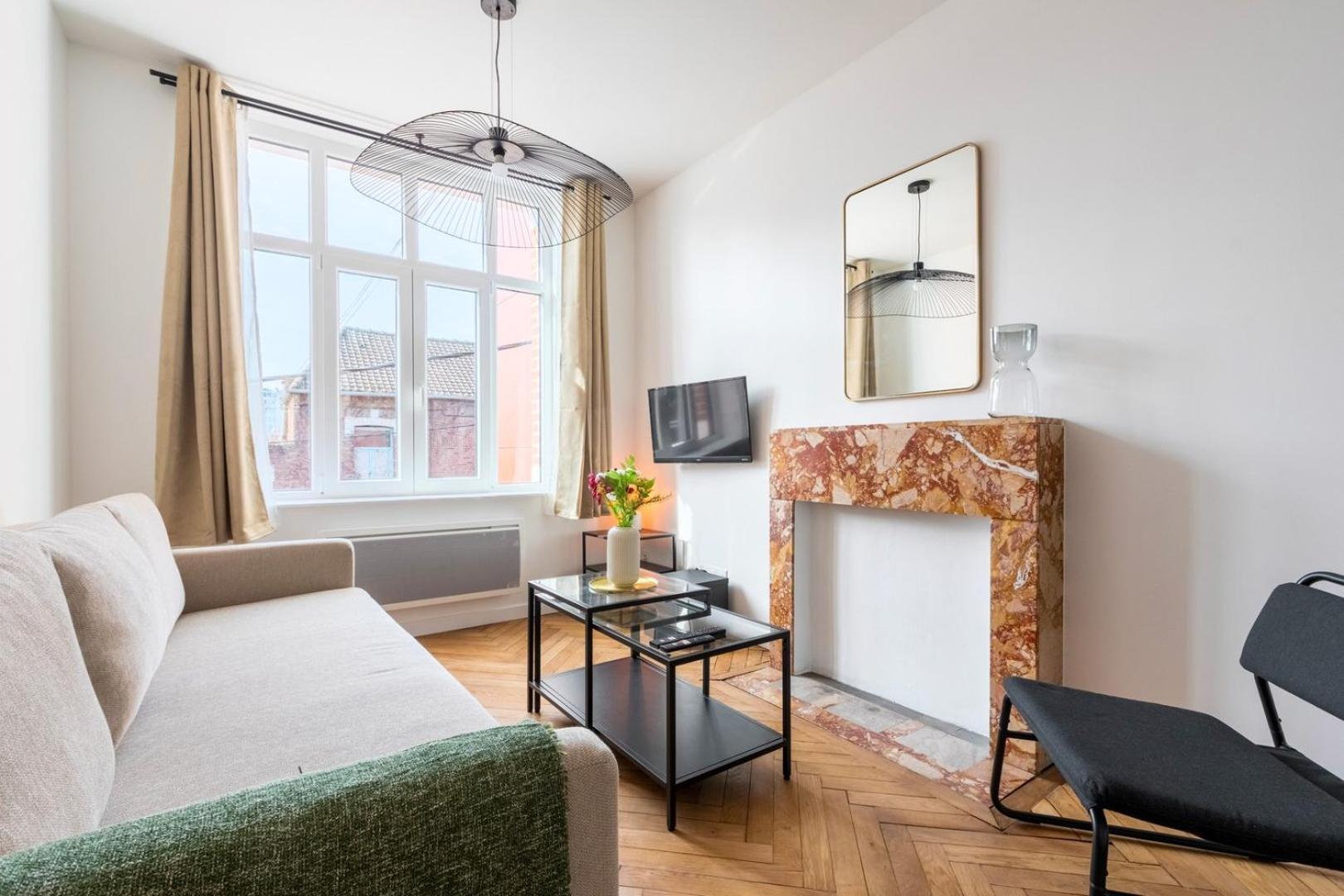 Charming Through-Apartment Renovated And Equipped! Marcq-en-Baroeul Kültér fotó
