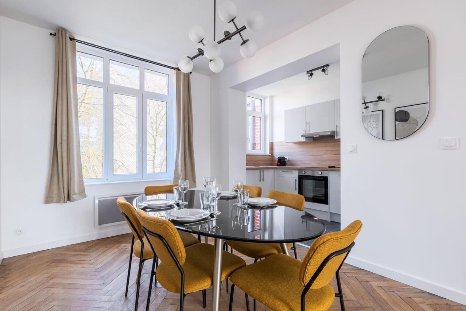 Charming Through-Apartment Renovated And Equipped! Marcq-en-Baroeul Kültér fotó